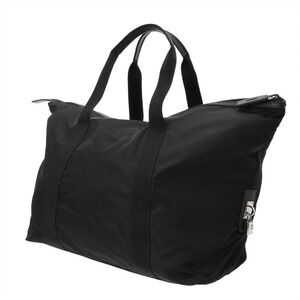 Prada duffle Nylon leather Saffiano bag Re black